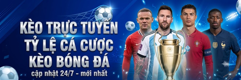Banner Kèo trực tuyến - Tỷ lệ cá cược & Kèo bóng đá
