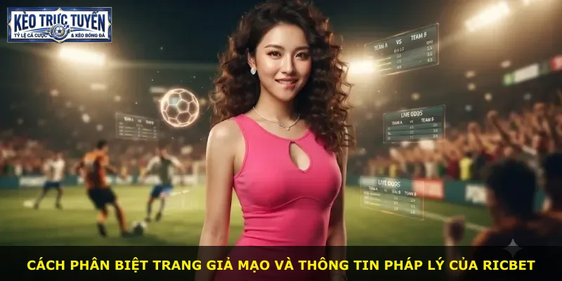 Cách phân biệt trang giả mạo và thông tin pháp lý của Ricbet