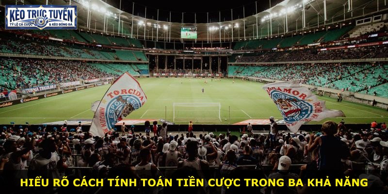 Hiểu rõ cách tính toán tiền cược trong ba khả năng