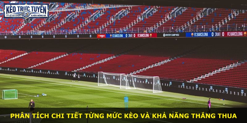 Phân tích chi tiết từng mức kèo và khả năng thắng thua