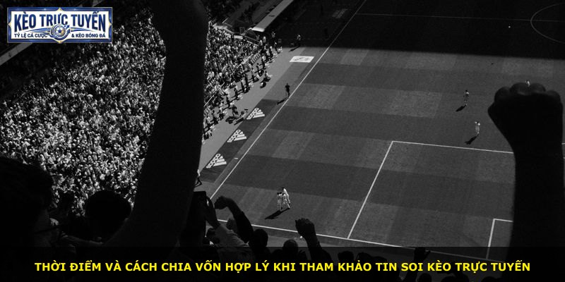 Thời điểm và cách chia vốn hợp lý khi tham khảo tin soi kèo trực tuyến